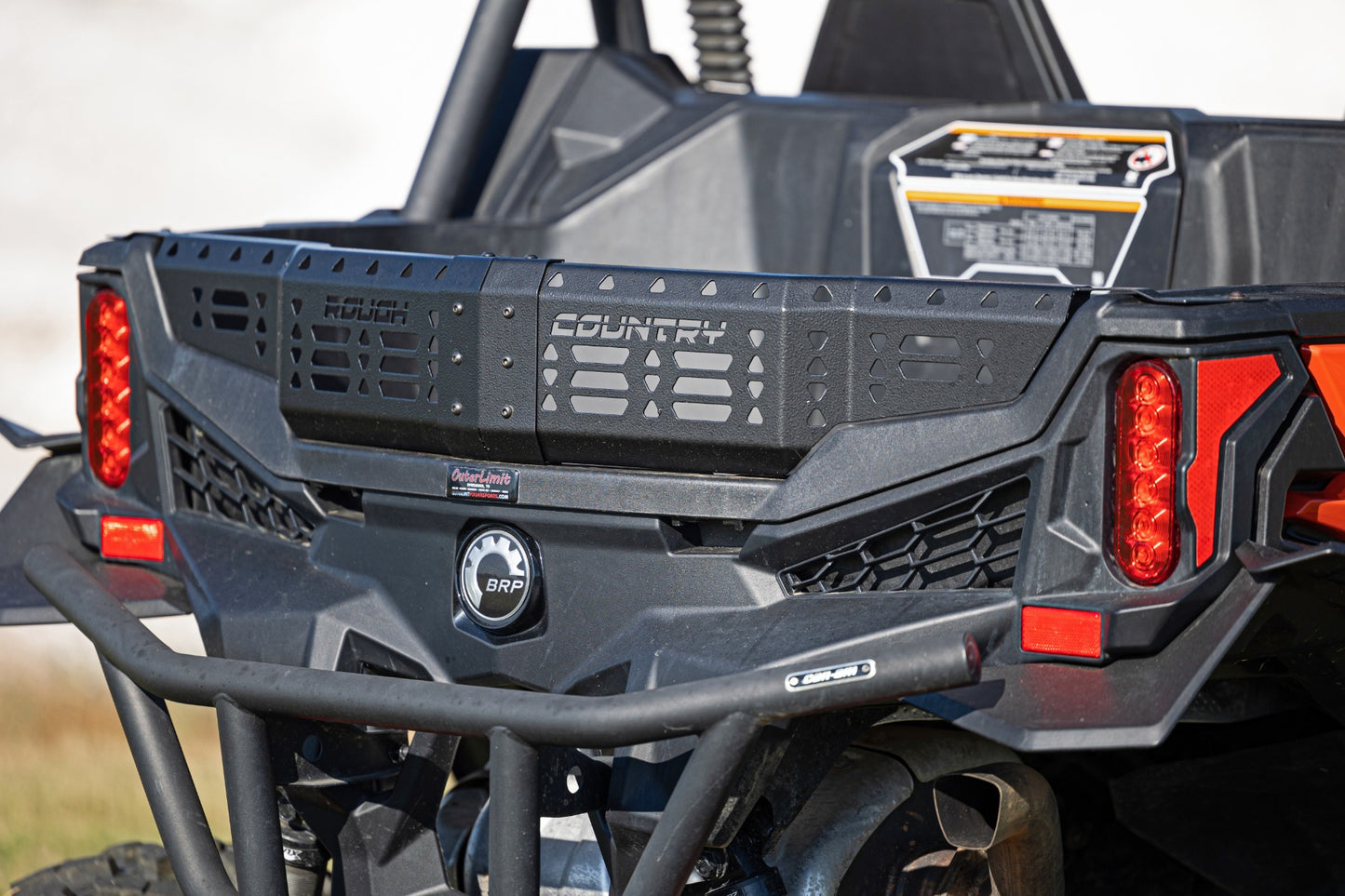 Rough Country Cargo Tailgate Rear 18-21 Can-Am Maverick Trail/Sport 4WD Rough Country