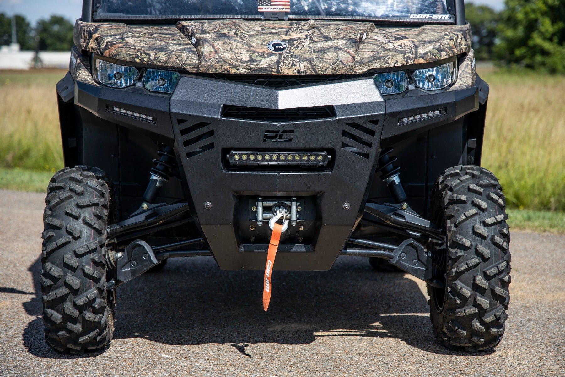 Rough Country Front Bumper 16-22 Can-Am Defender Rough Country
