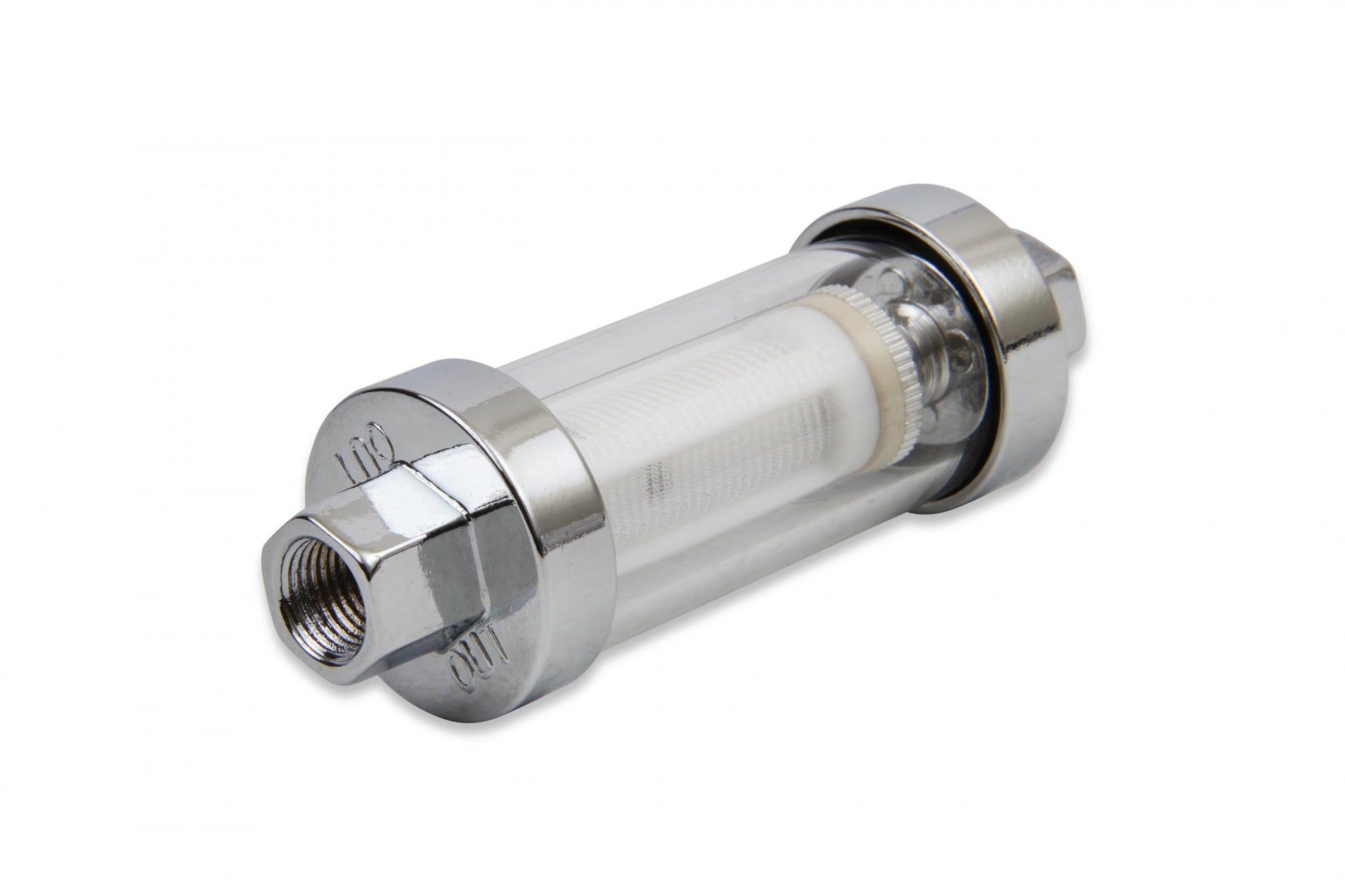 Clearview Inline Fuel Filter Fits Carbureted Applications Up to 10 PSI Mr Gasket-3
