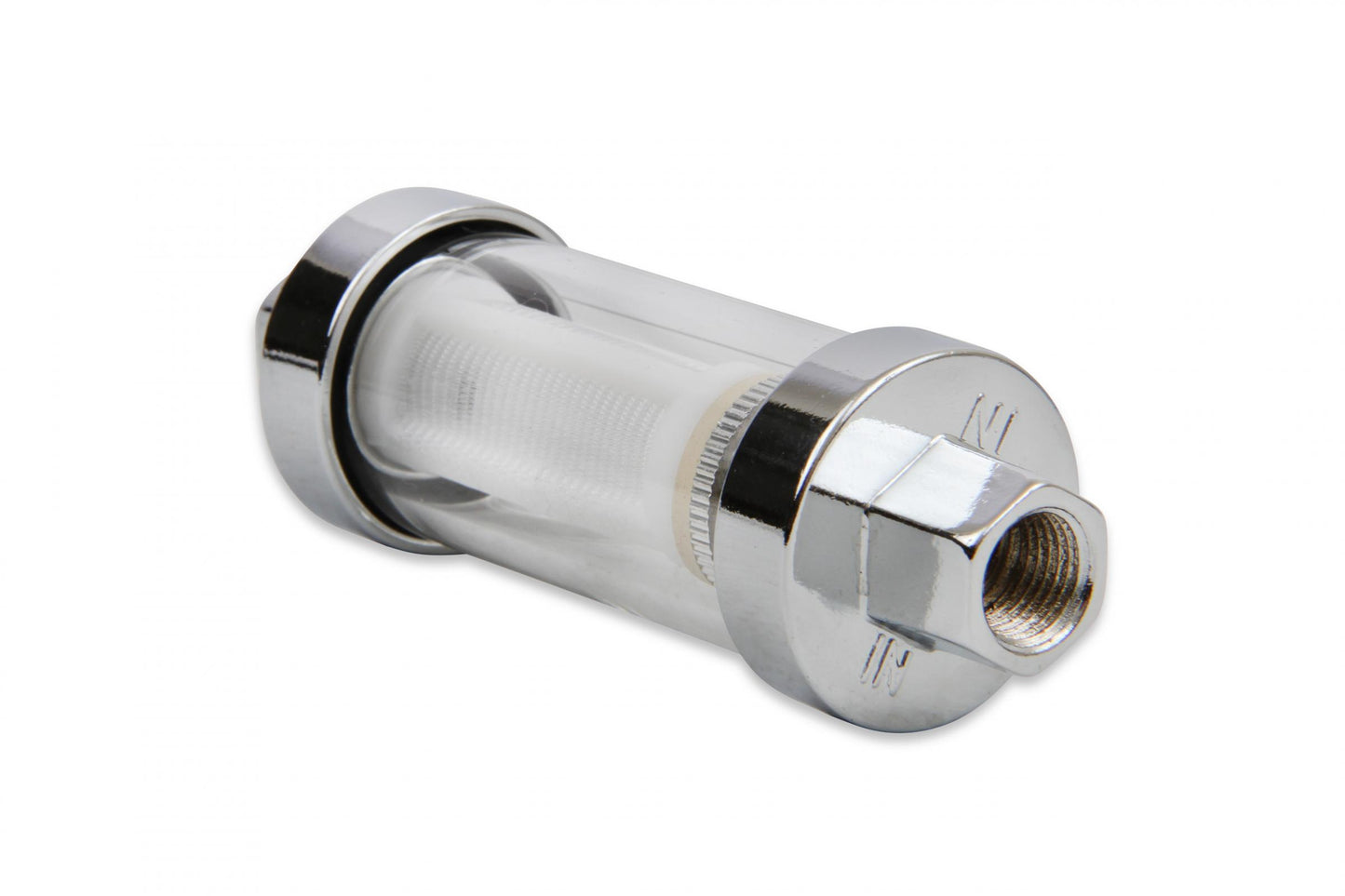 Clearview Inline Fuel Filter Fits Carbureted Applications Up to 10 PSI Mr Gasket-4