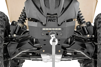 Winch Bumper 4500-Lb Winch Synthetic Rope Can-Am Renegade 1000/Renegade 500 Rough Country-1