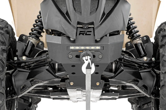 Winch Bumper Black Series LED 6 Inch Light Slime Line Can-Am Renegade 1000/Renegade 500 Rough Country-1