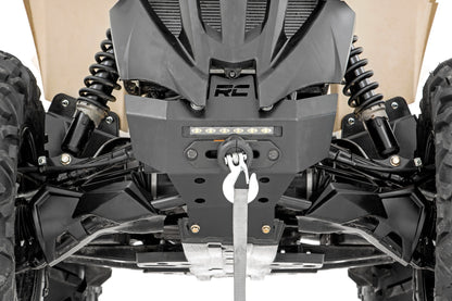Winch Bumper Black Series LED 6 Inch Light Slime Line Can-Am Renegade 1000/Renegade 500 Rough Country-1