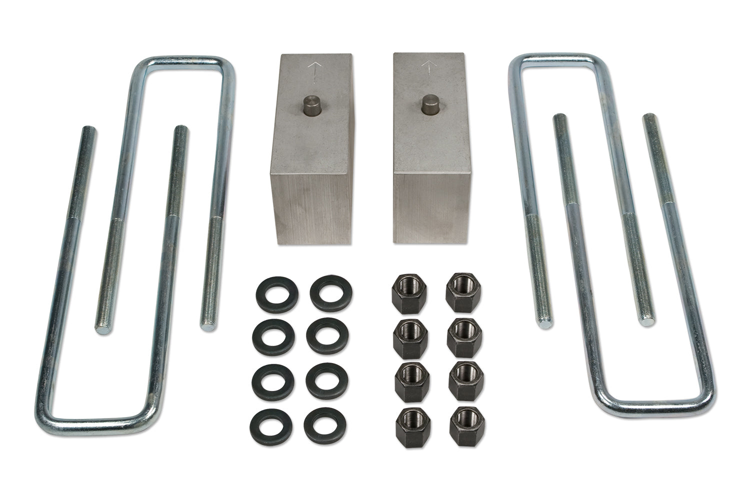 3.5 Inch Rear Block & U-Bolt Kit 07-19 Toyota Tundra 4WD Tuff Country