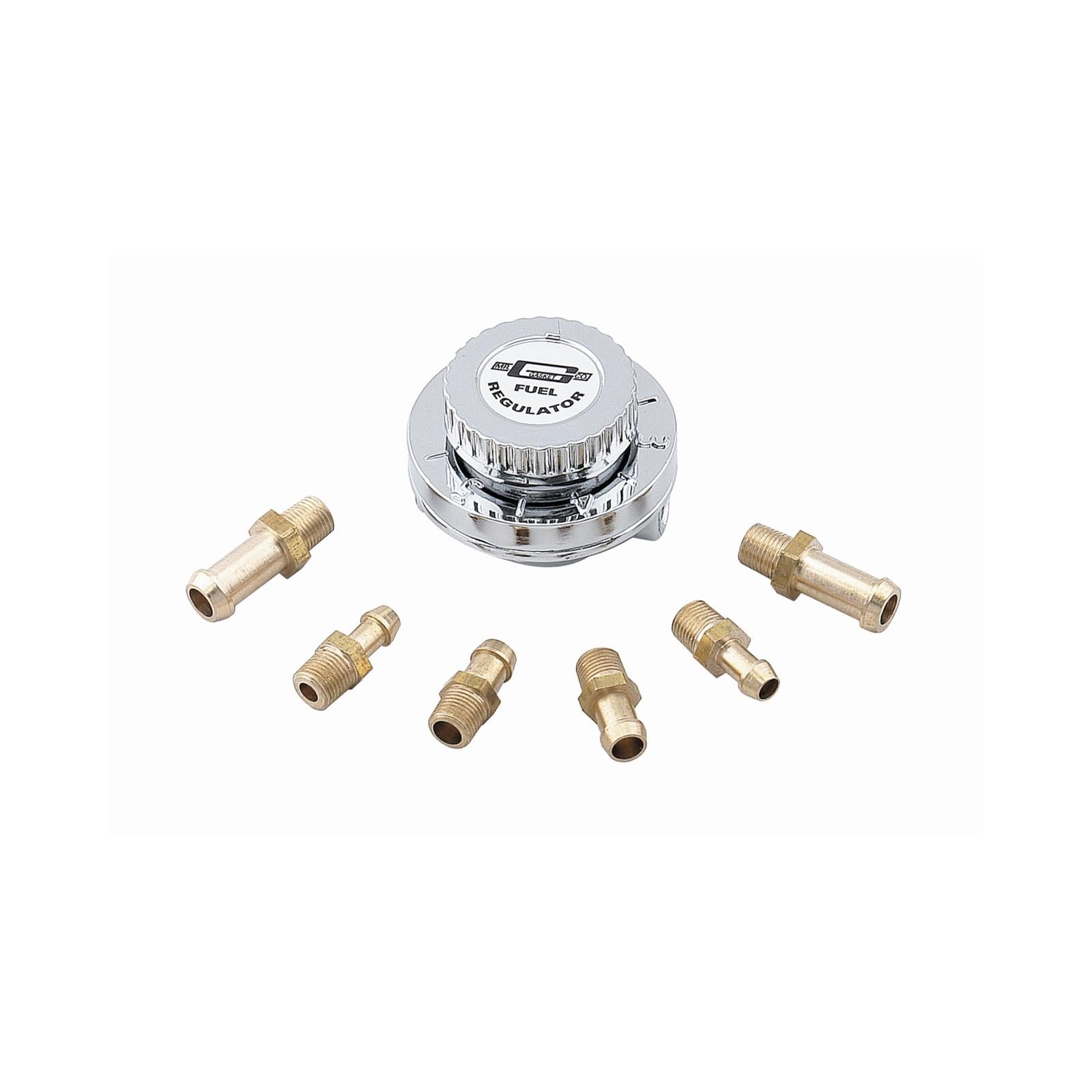 Adjustable Fuel Pressure Regulator 1-6 Psi Fits Carburetor Fuel Systems Not Exceeding 400 HP Mr Gasket