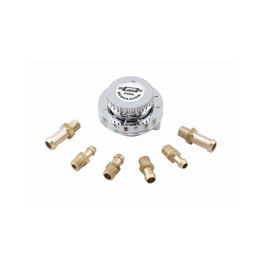 Adjustable Fuel Pressure Regulator 1-6 Psi Fits Carburetor Fuel Systems Not Exceeding 400 HP Mr Gasket