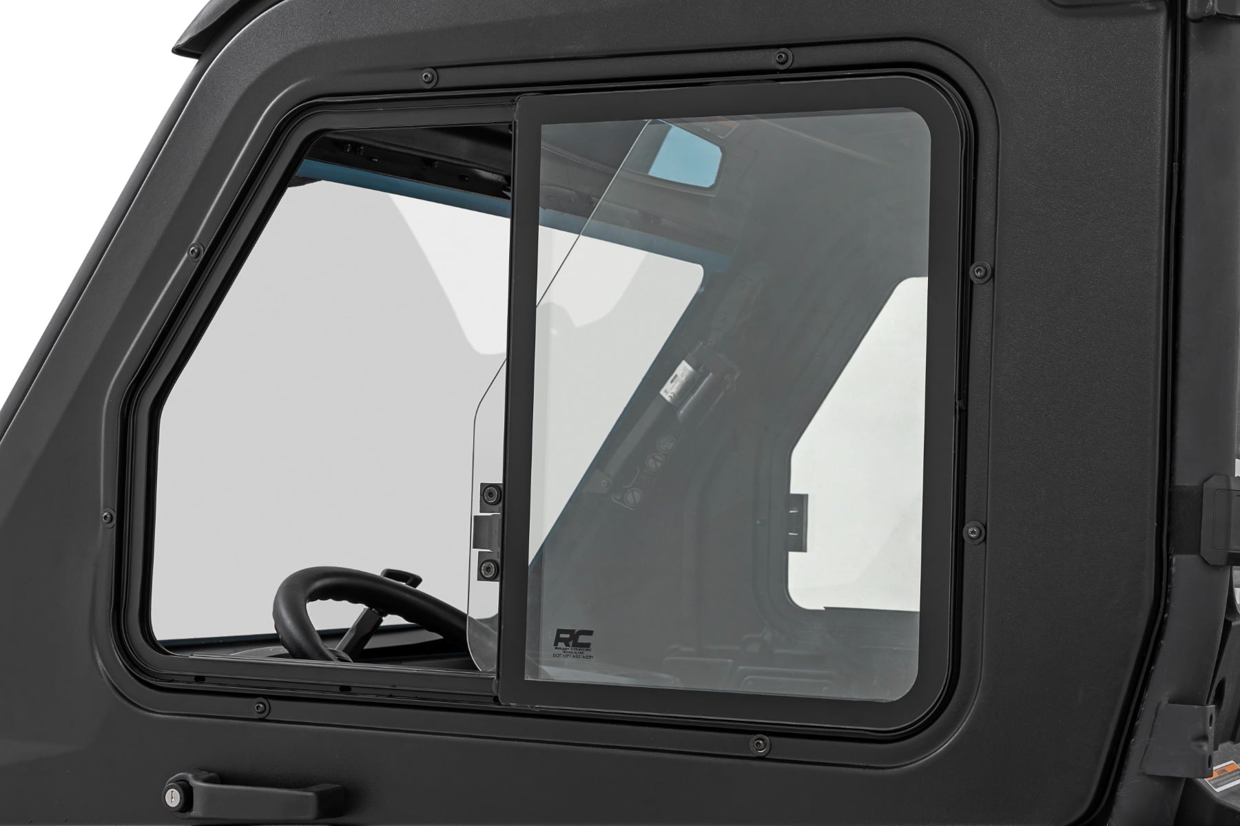 UTV Side Doors 2 Seater Can-Am Defender HD 5/HD 7/HD 8/HD 9/HD 10 Rough Country-4