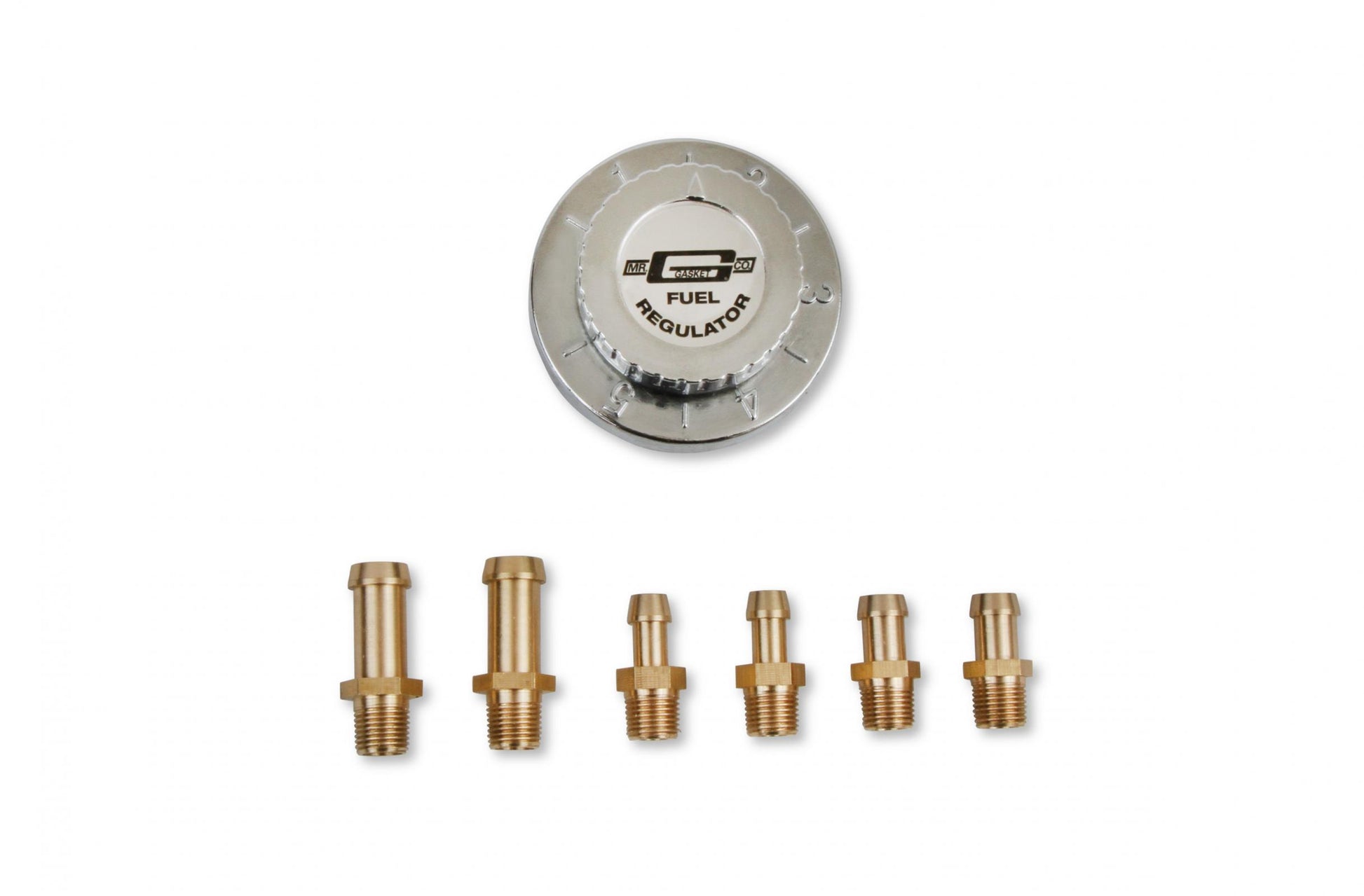 Adjustable Fuel Pressure Regulator 1-6 Psi Fits Carburetor Fuel Systems Not Exceeding 400 HP Mr Gasket-1