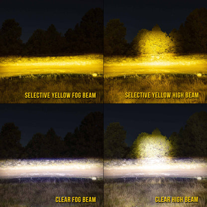 Flex Era 3 LED DM SAE Fog 2- Light Master Kt 18-24 Jeep Wrangler JL/Gladiator JT KC Hilites-25