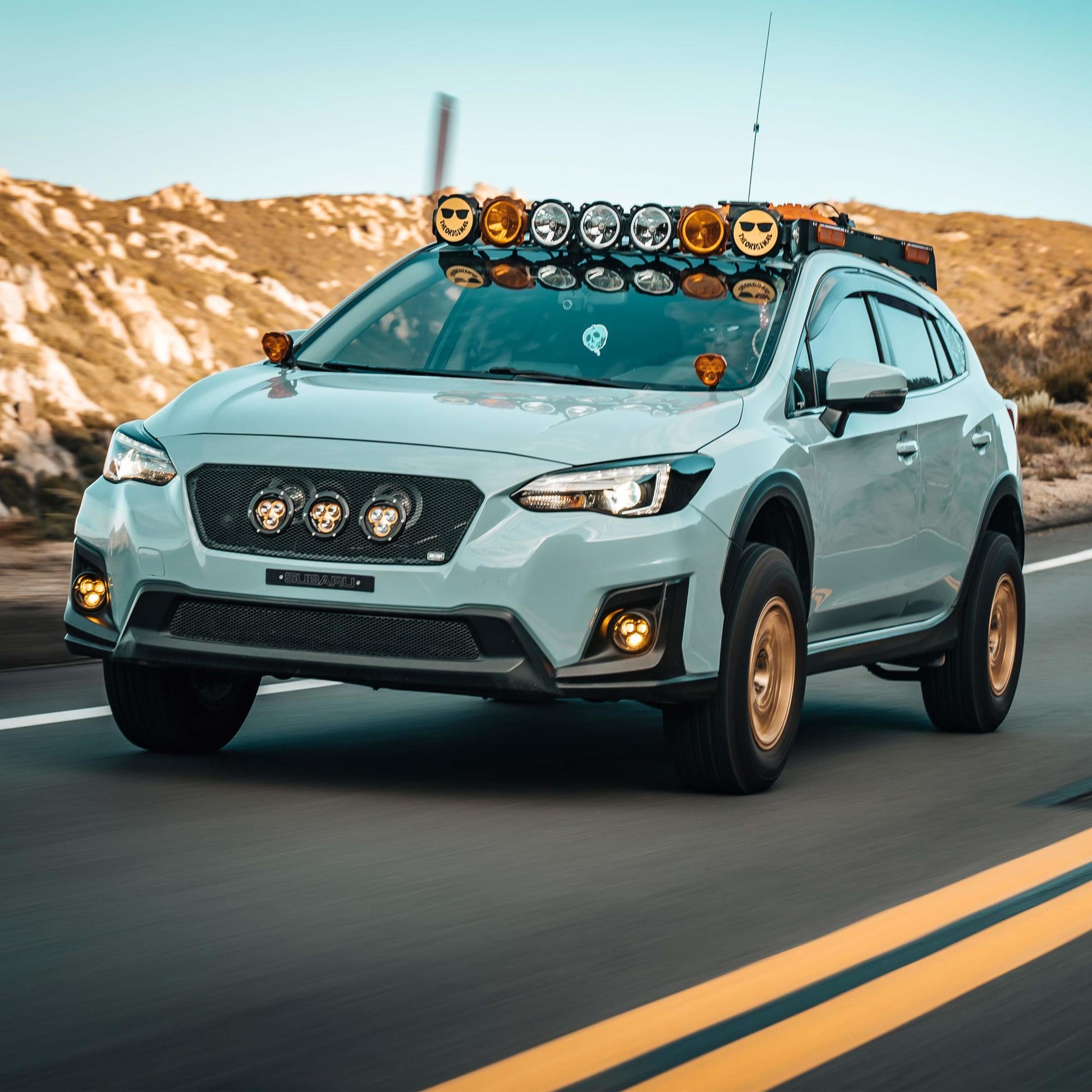 KC Flex Era 3 LED DM SAE Fog 2- Light Master Kit 13-24 Subaru Crosstrek Forester KC Hilites-15