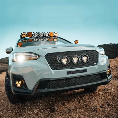 KC Flex Era 3 LED DM SAE Fog 2- Light Master Kit 13-24 Subaru Crosstrek Forester KC Hilites-16