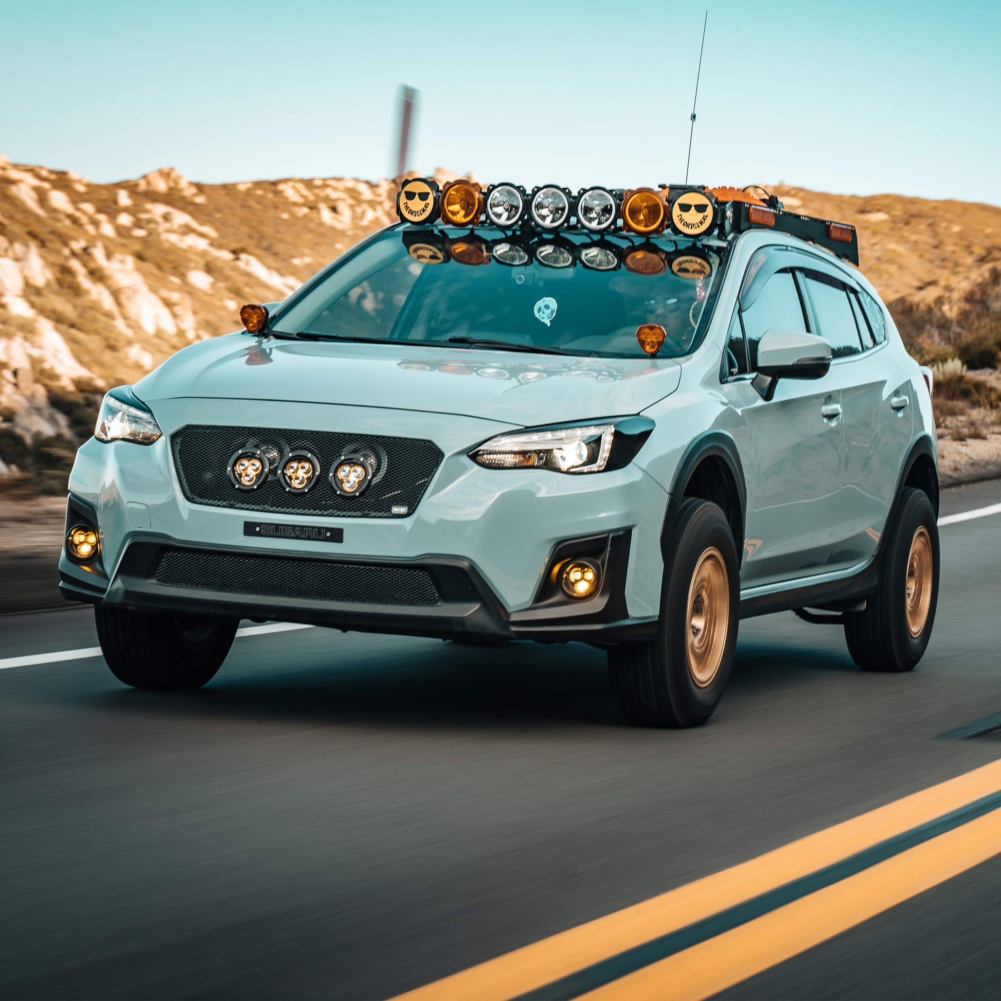 KC Flex Era 3 LED DM SAE Fog 2- Light Master Kit 13-24 Subaru Crosstrek Forester KC Hilites-23