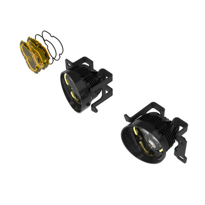 KC Flex Era 3 LED DM SAE Fog 2- Light Master Kit Toyota Tacoma 4Runner Tundra Oe KC Hilites-2