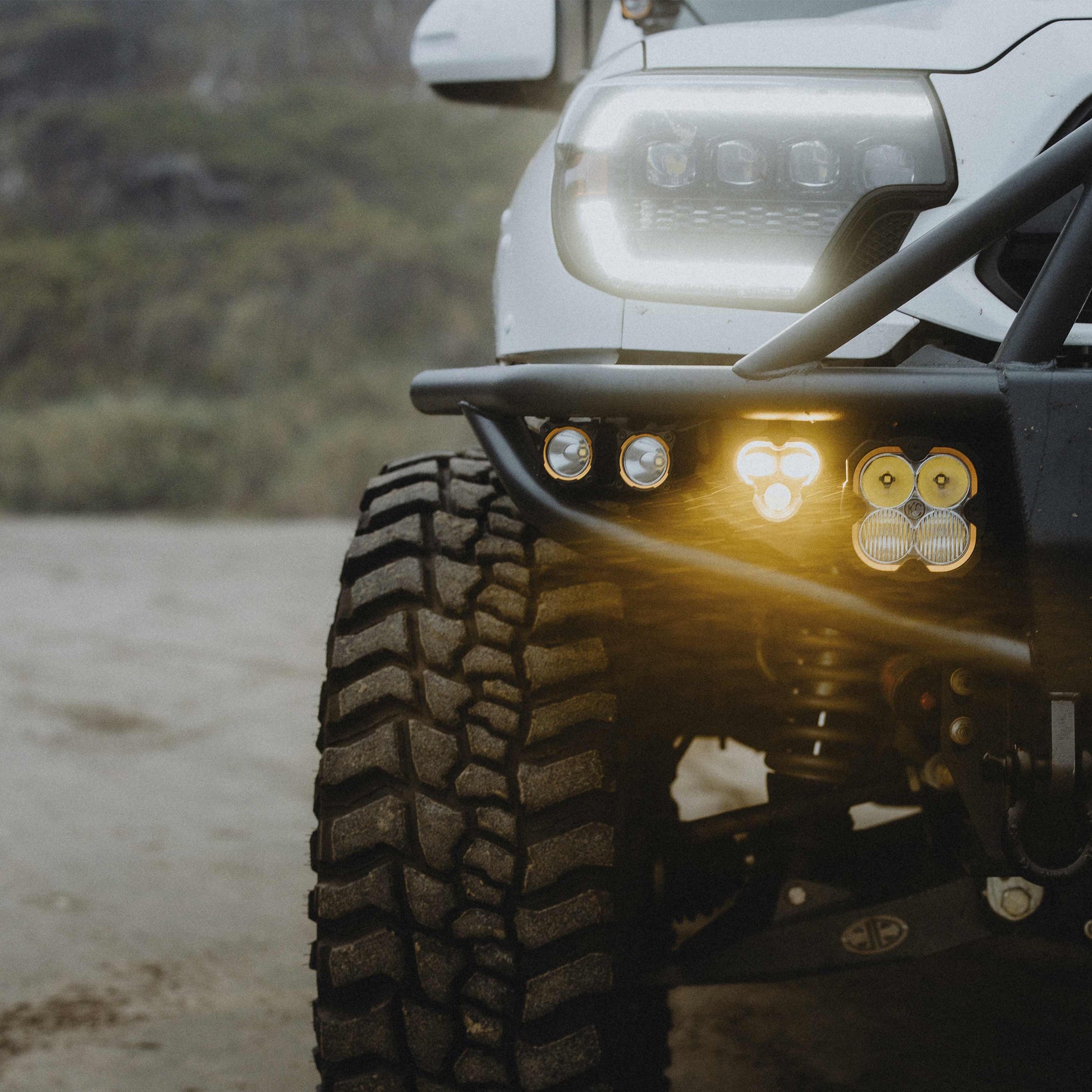 KC Flex Era 3 LED DM SAE Fog 2- Light Master Kit 12-24 Toyota Taco/4Runner/Tundra Aftermarket KC Hilites-29