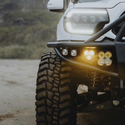 KC Flex Era 3 LED DM SAE Fog 2- Light Master Kit 12-24 Toyota Taco/4Runner/Tundra Aftermarket KC Hilites-29