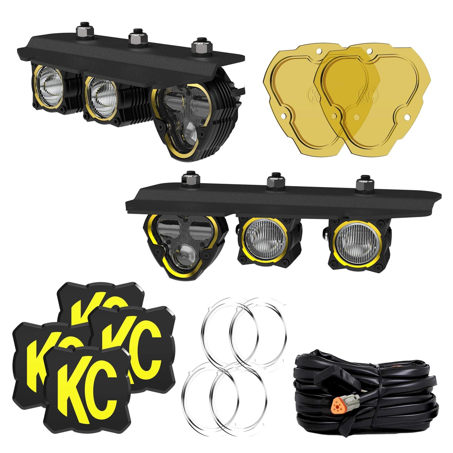 Flex Era Fog Pocket System Bronco KC Hilites