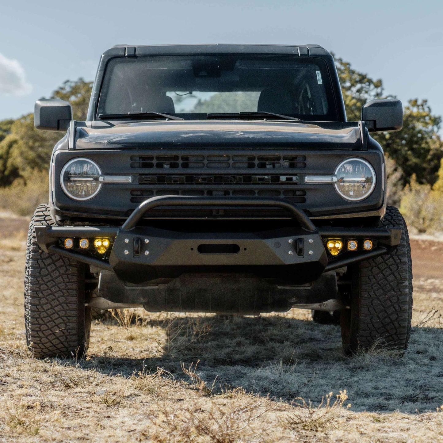 Hybrid Front Bumper LED Light Kit SAE System KC Hilites-1