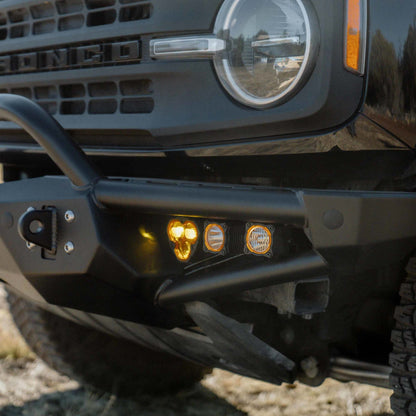 Hybrid Front Bumper LED Light Kit SAE System KC Hilites-5