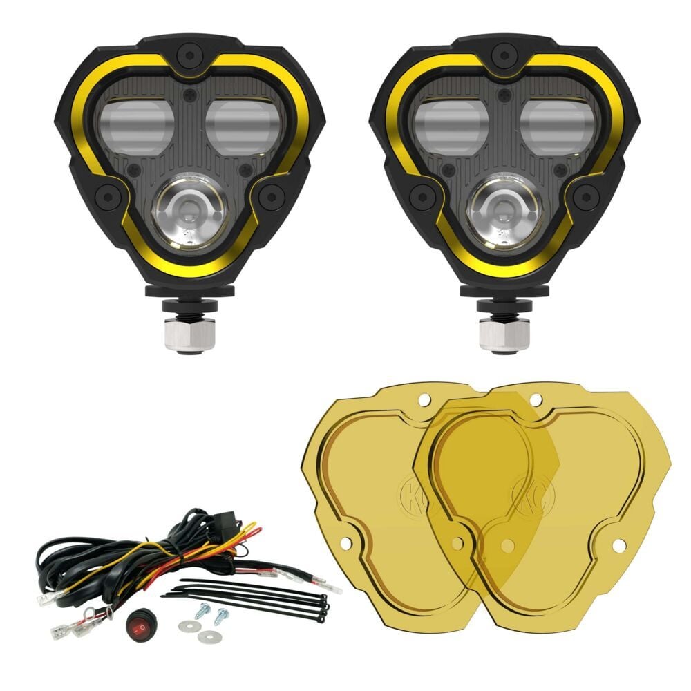Fog Light Kit (2019-2025 Mercedes Benz Sprinter) KC Hilites-2