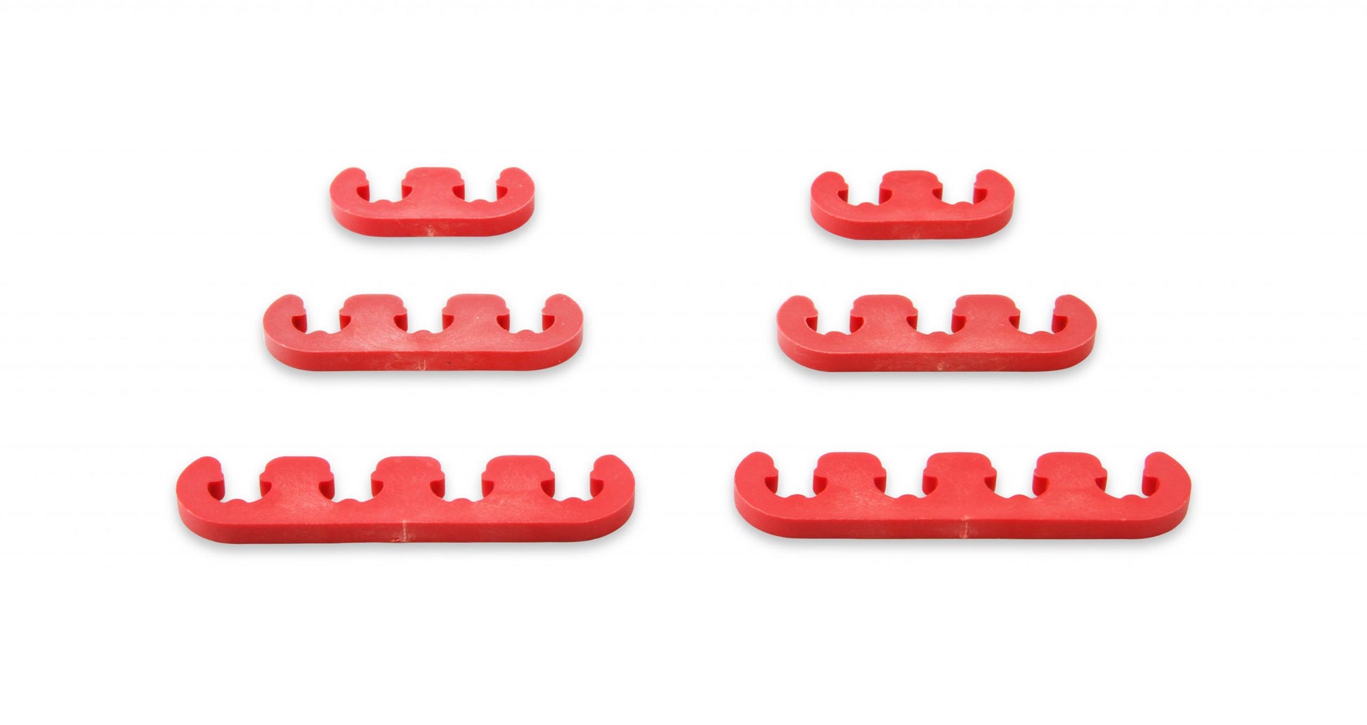 Wire Separator Kit Red 7 mm / 8 mm Plastic Fits 7 or 8mm Spark Plug Wires Mr Gasket-1