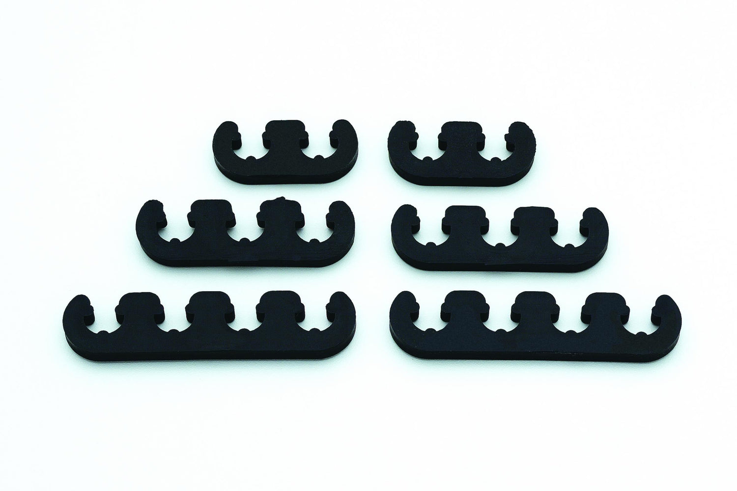 Wire Separators Plastic 7 mm / 8 mm Black Fits 7 or 8mm Spark Plug Wires Mr Gasket
