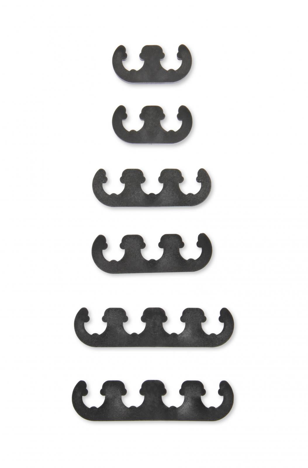Wire Separators Plastic 7 mm / 8 mm Black Fits 7 or 8mm Spark Plug Wires Mr Gasket-1