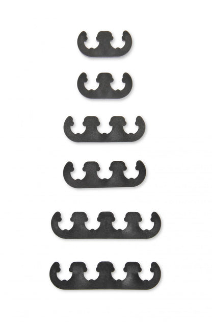 Wire Separators Plastic 7 mm / 8 mm Black Fits 7 or 8mm Spark Plug Wires Mr Gasket-1