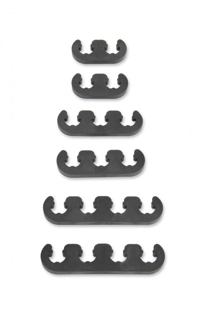 Wire Separators Plastic 7 mm / 8 mm Black Fits 7 or 8mm Spark Plug Wires Mr Gasket-2