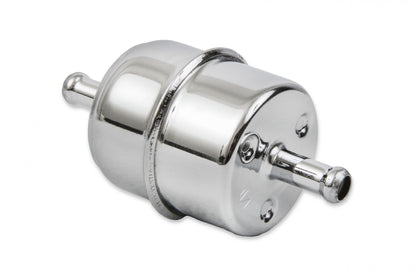Chrome Fuel Filter For Carbureted Applications 40 Micron Mr Gasket-7