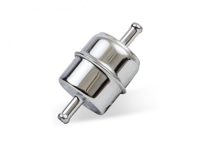 Chrome Fuel Filter For Carbureted Applications 40 Micron Mr Gasket-8