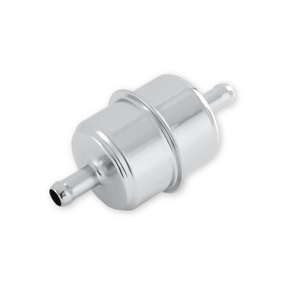 Chrome Fuel Filter For Carbureted Applications 40 Micron Mr Gasket-2