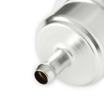 Chrome Fuel Filter For Carbureted Applications 40 Micron Mr Gasket-3