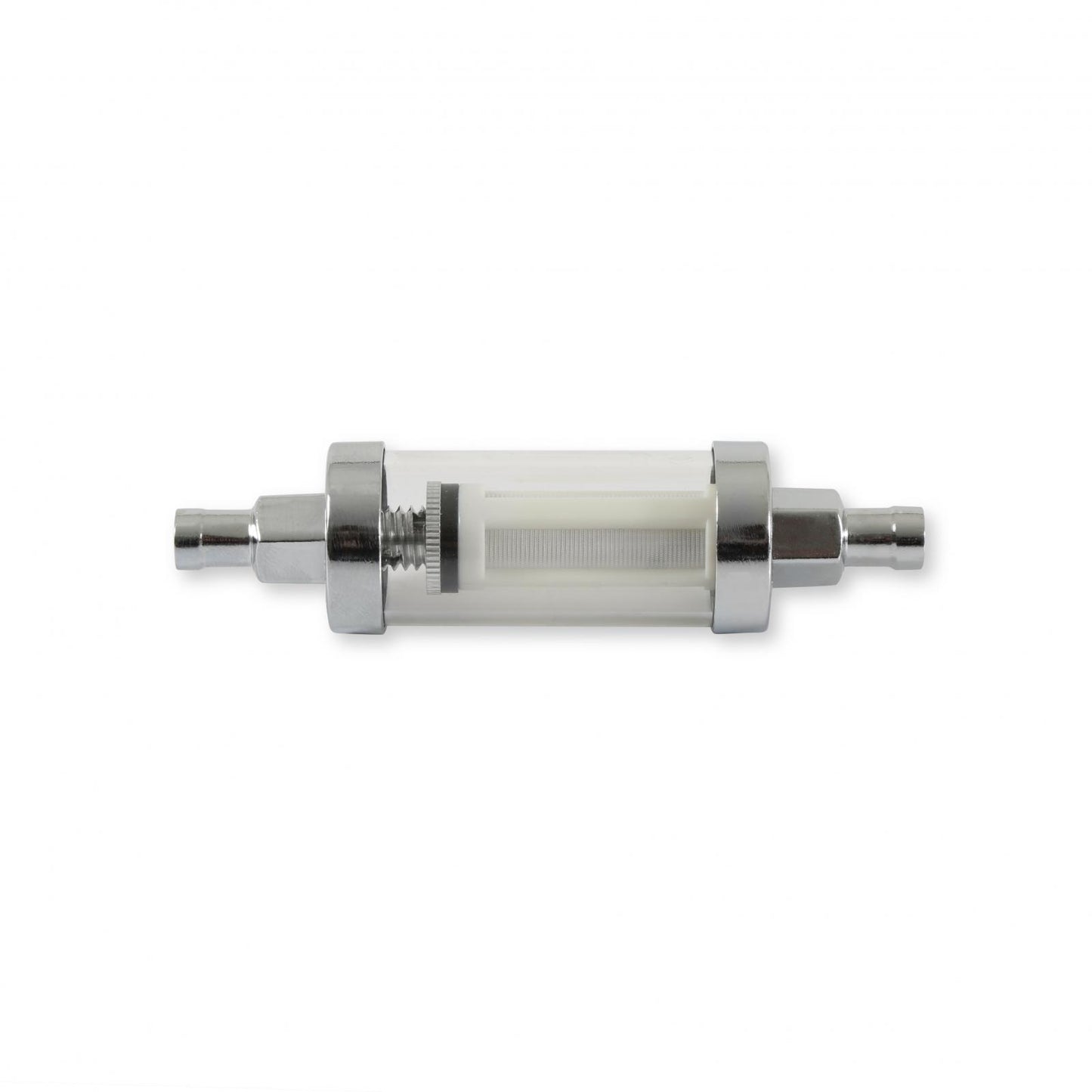 Clearview Inline Fuel Filter 5/16 Inch Fits Carbureted Applications Up to 10 PSI Mr Gasket