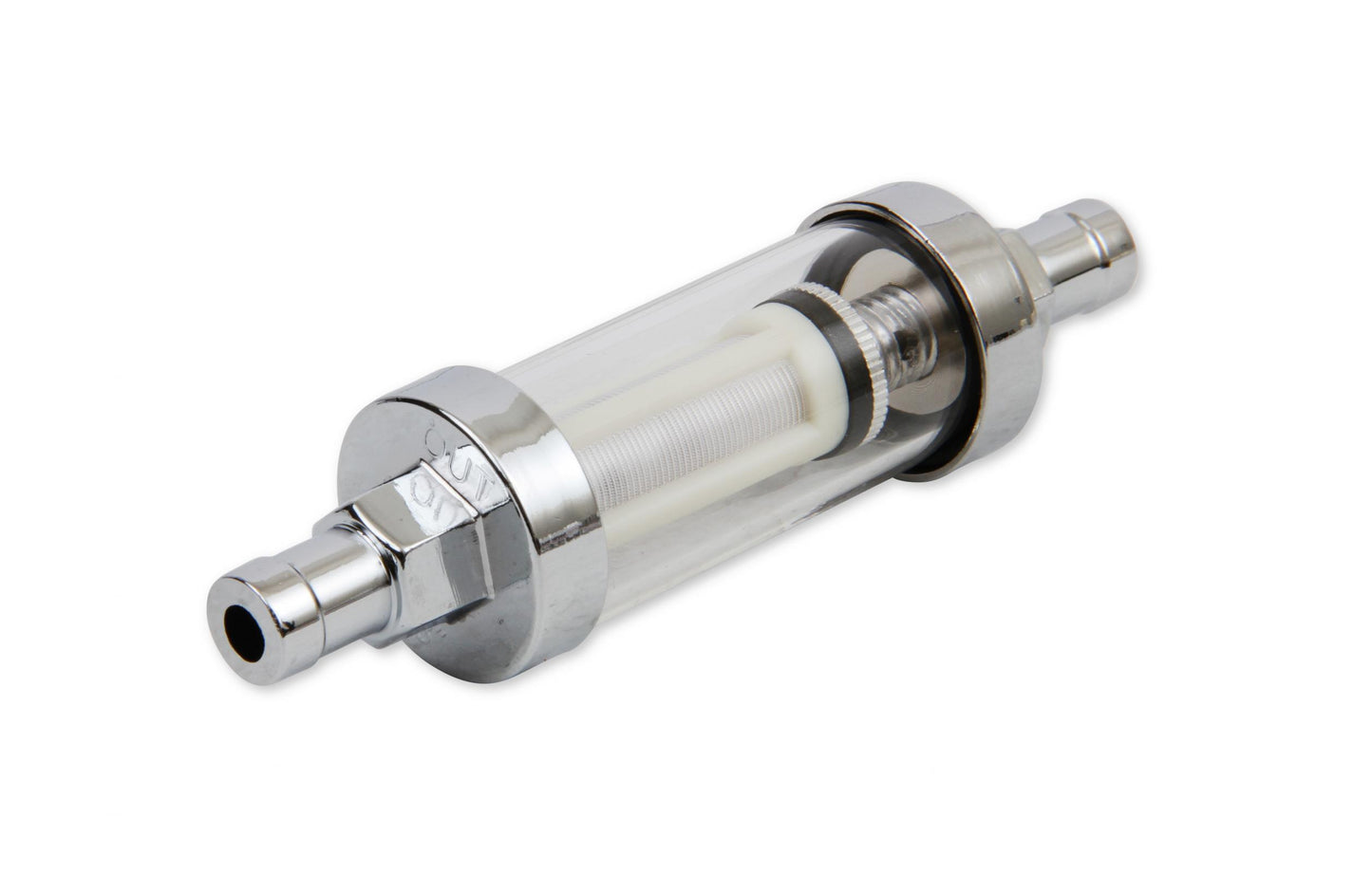 Clearview Inline Fuel Filter 3/8 Inch Fits Carbureted Applications Up to 10 PSI Mr Gasket-2