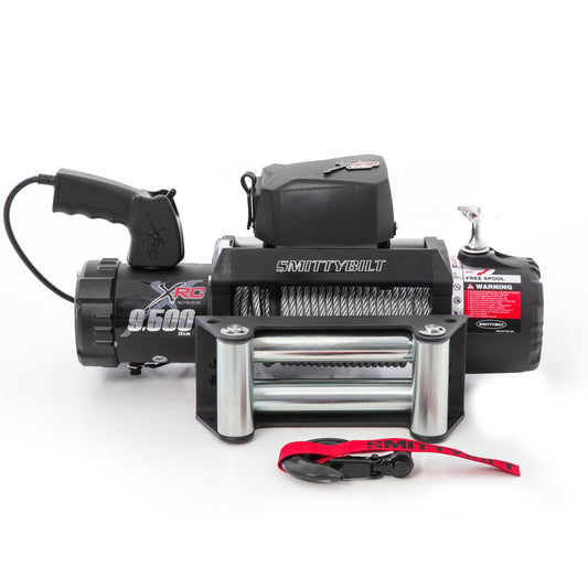 XRC Fairlead 4-Way Roller Rated Line Pull 9,500Lbs 4,309kgs Single-line Remote Control Winch Gen2 Smittybilt