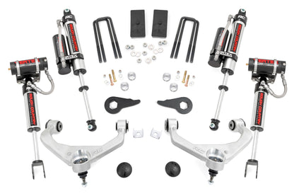 3.5 Inch Lift Kit Vertex w/ Overloads Silverado/Sierra 2500HD/3500HD (11-19) Rough Country