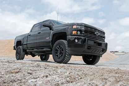 3.5 Inch Lift Kit Vertex w/ Overloads Silverado/Sierra 2500HD/3500HD (11-19) Rough Country-3