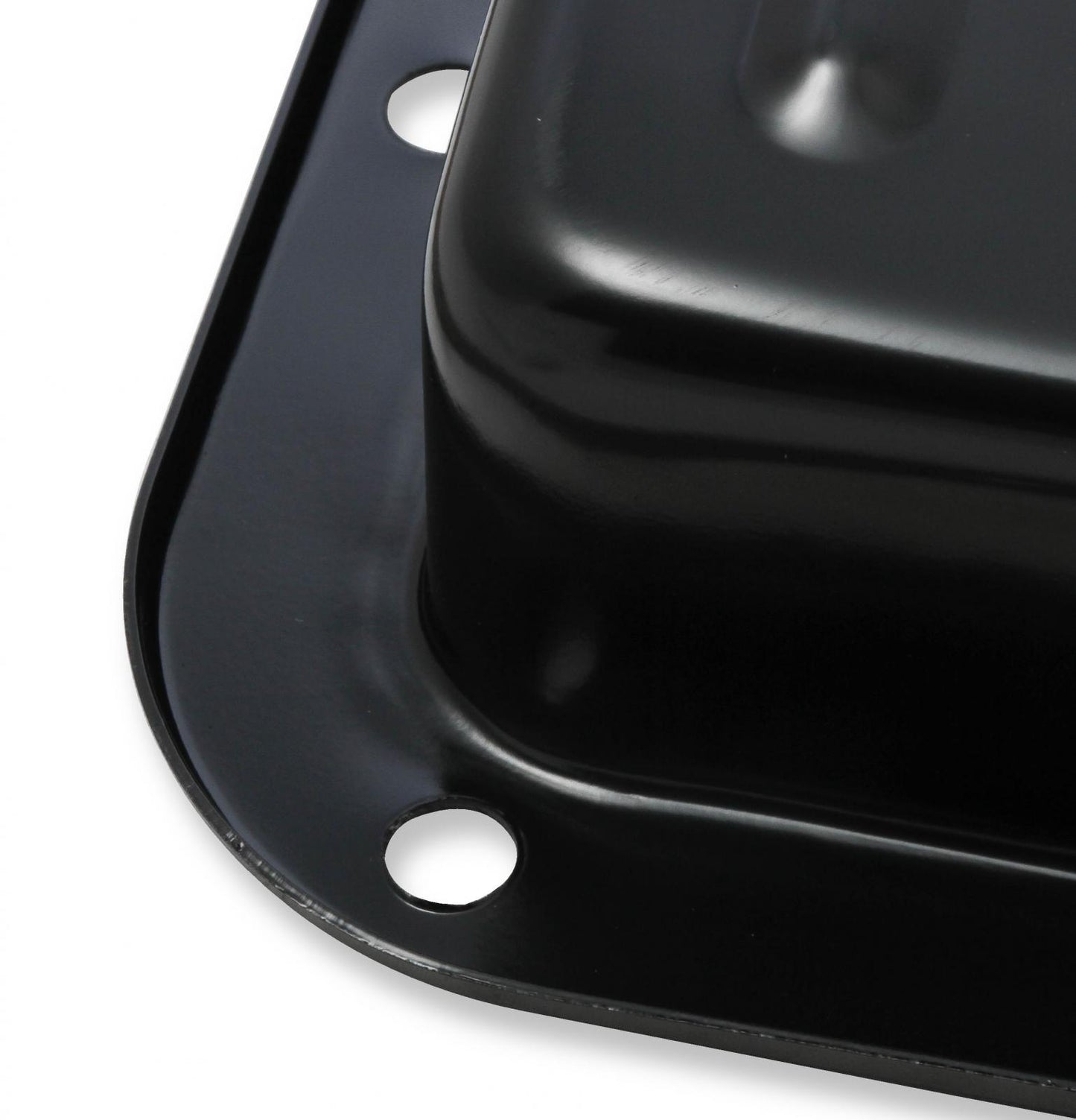 Transmission Oil Pan Black Steel Fits Ford C4 case-filled. Stock Depth and Capacity Finned Design Mr Gasket-5
