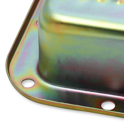 Transmission Oil Pan Zinc Fits Ford C6 Stock Depth and Capacity Finned Design Mr Gasket-4