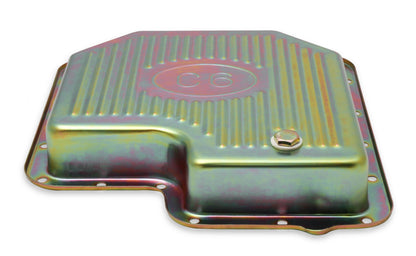 Transmission Oil Pan Zinc Fits Ford C6 Stock Depth and Capacity Finned Design Mr Gasket-5
