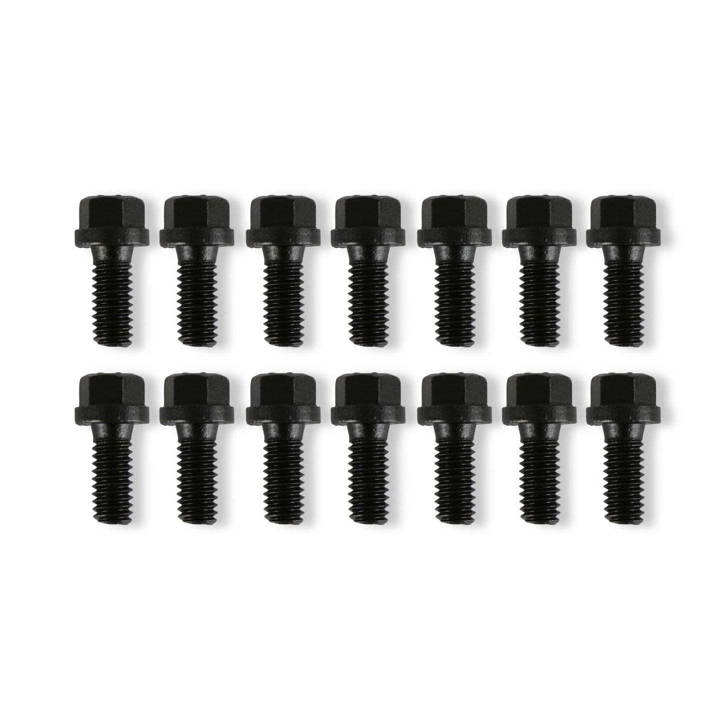 Header Bolts 5/16-18 x 3/4 Inch Hex Head Black Oxide Fits Small Block Chrysler 318/340/360 & Hooker Headers with adapter Plates Mr Gasket
