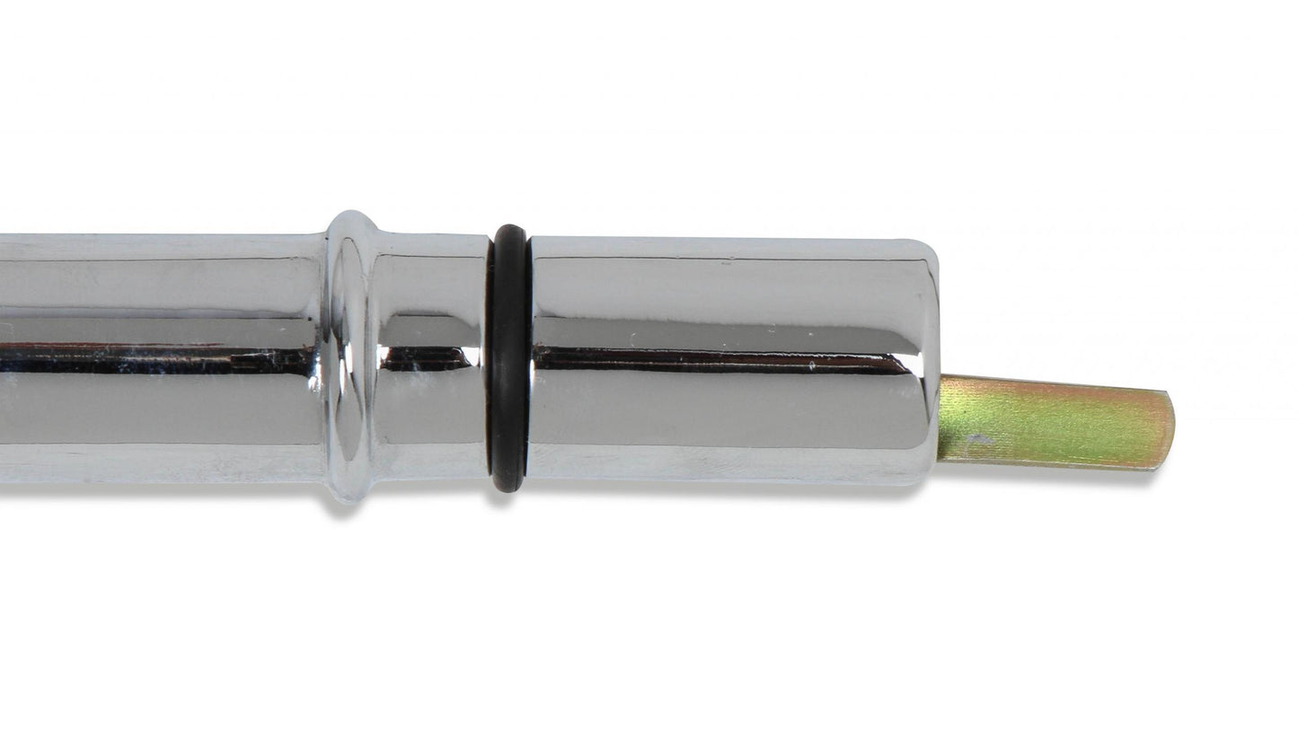 Transmission Dipstick & Tube Chrome Fits GM TH400 Mr Gasket-2