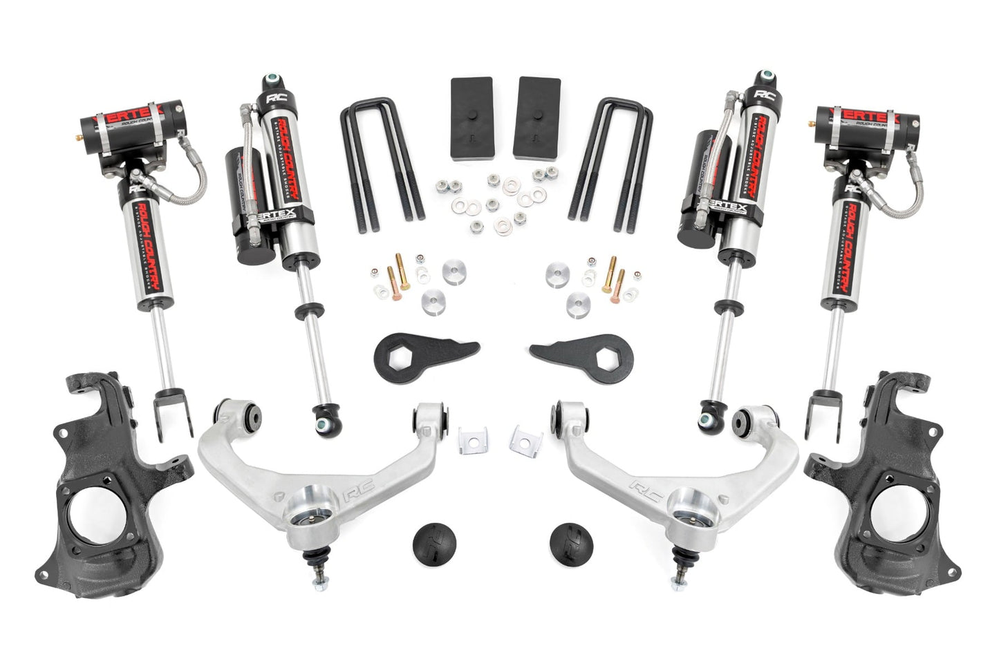 3.5 Inch Lift Kit Knuckle Vertex w/ Overloads Silverado/Sierra 2500HD/3500HD (11-19) Rough Country