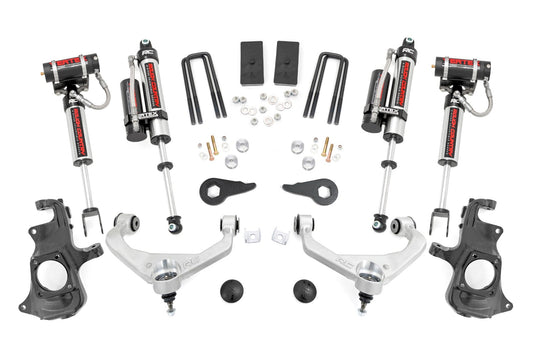 3.5 Inch Lift Kit Knuckle Vertex w/ Overloads Silverado/Sierra 2500HD/3500HD (11-19) Rough Country