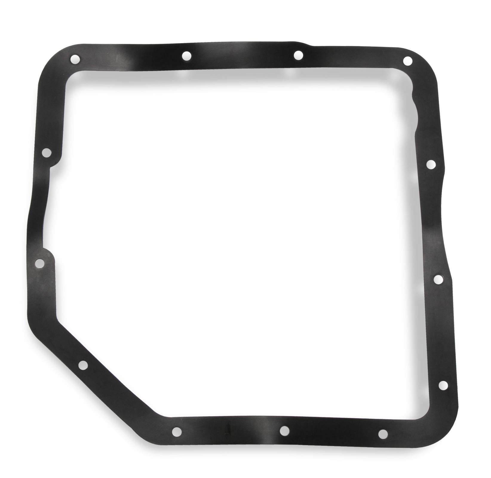 Transmission Oil Pan Black Steel Fits GM TH350 Stock Depth and Capacity Finned Design Mr Gasket-1