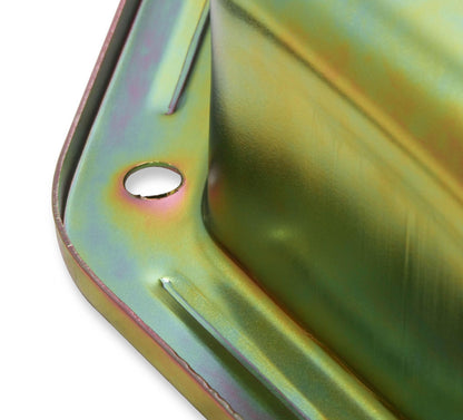 Transmission Oil Pan Zinc Fits GM TH350 Stock Depth and Capacity Finned Design Mr Gasket-4