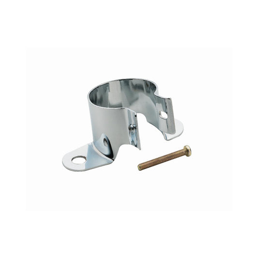 Chrome Coil Holder Bracket with Bolt Angled Mount Fits Most Angled Mounted Canister Style Coils Mr Gasket