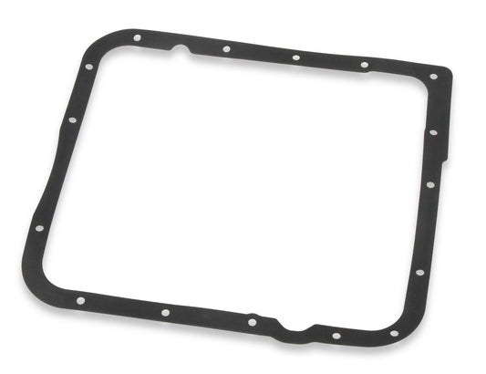 Transmission Oil Pan Black Steel Fits GM TH700R4/4L60/4L60E Stock Depth and Capacity Finned Design Mr Gasket-1