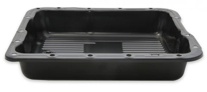 Transmission Oil Pan Black Steel Fits GM TH700R4/4L60/4L60E Stock Depth and Capacity Finned Design Mr Gasket-4