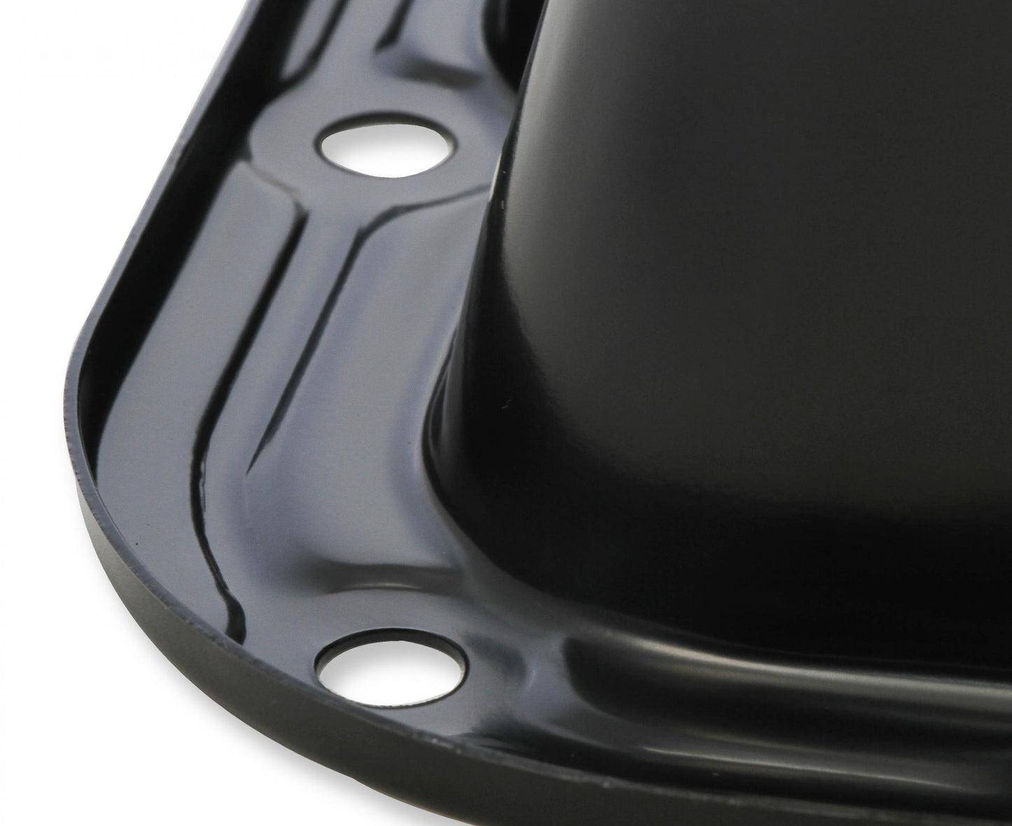 Transmission Oil Pan Black Steel Fits GM TH700R4/4L60/4L60E Stock Depth and Capacity Finned Design Mr Gasket-6